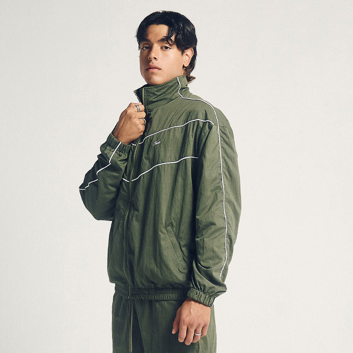 ジャケット・アウター 9090 Washed Track Jacket Real Tree L Men's | Camo Hunting Jackets and Vests | Realtree
