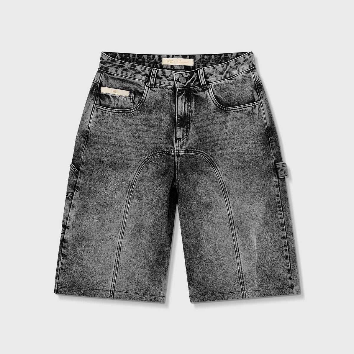 Slashed Denim Jorts Black slashed-denim-jorts-black