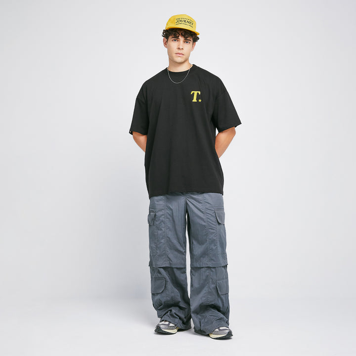 Active Baggy Cargo Pants - Dark Gray