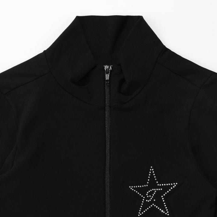Active Zip-Up Jacket - Black