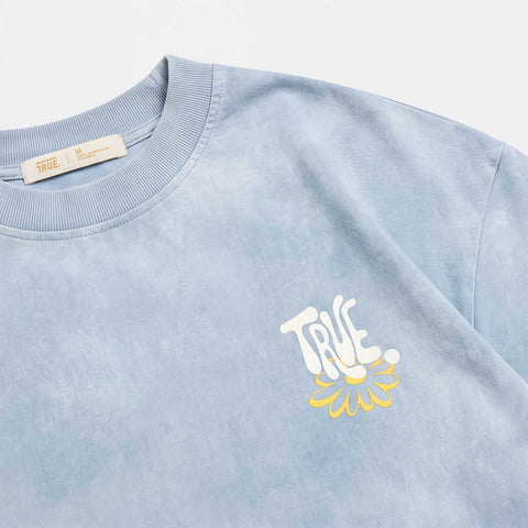 Bloom Boxy T-Shirt - Washed Blue