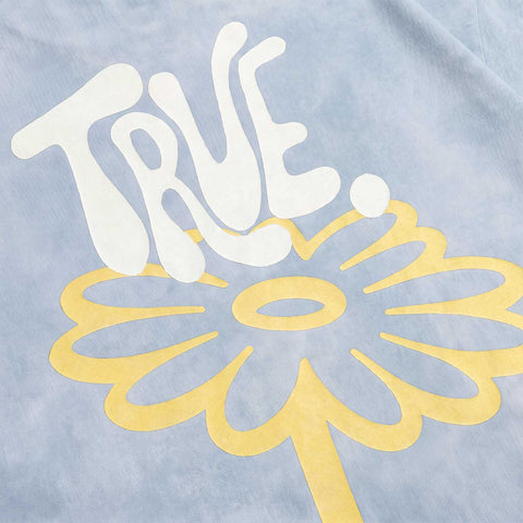 Bloom Boxy T-Shirt - Washed Blue