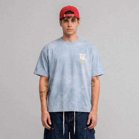 Bloom Boxy T-Shirt - Washed Blue