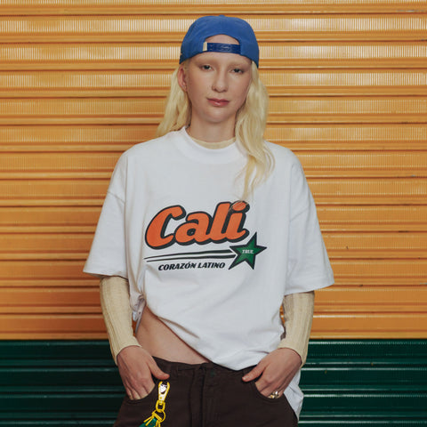 Cali Latin Heart T-Shirt - White