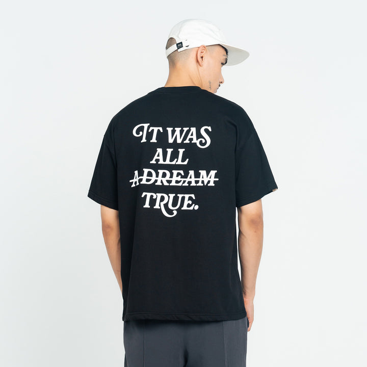 Playera Oversized Dream - Negra