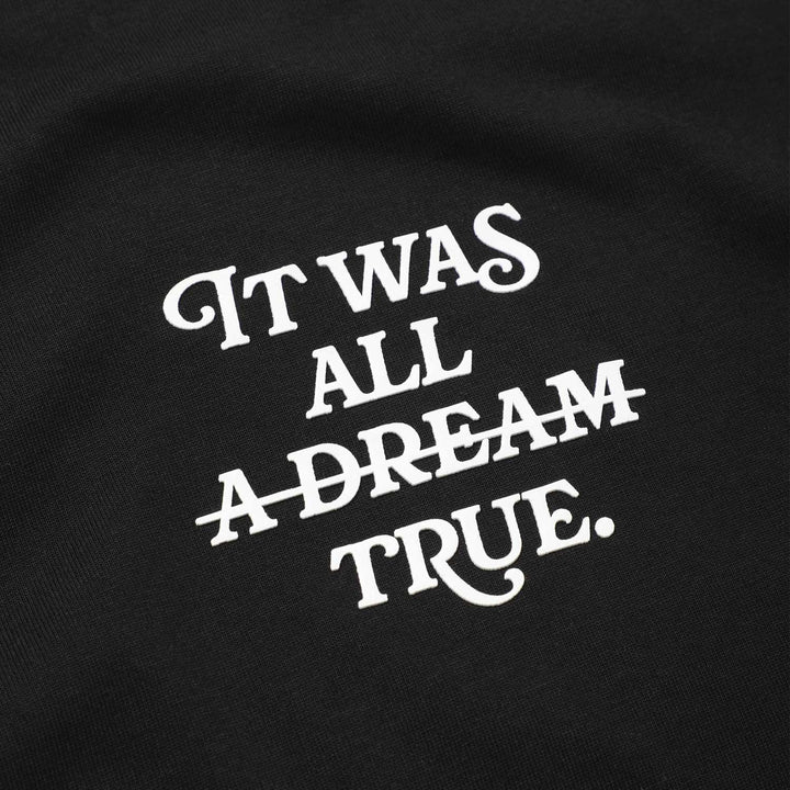 Playera Oversized Dream - Negra