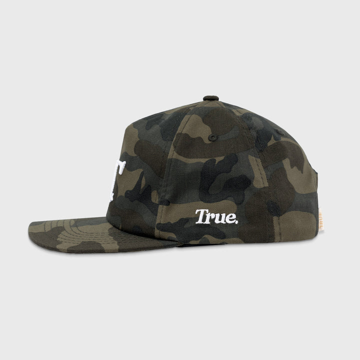 Camo Golfer Cap - Green