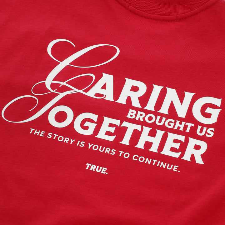 Caring Sleeveless Tee - Red