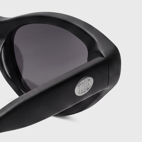 Cat-Eye Sunglasses - Black