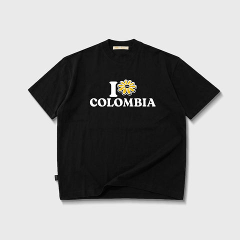 Colombia Boxy T-Shirt - Black