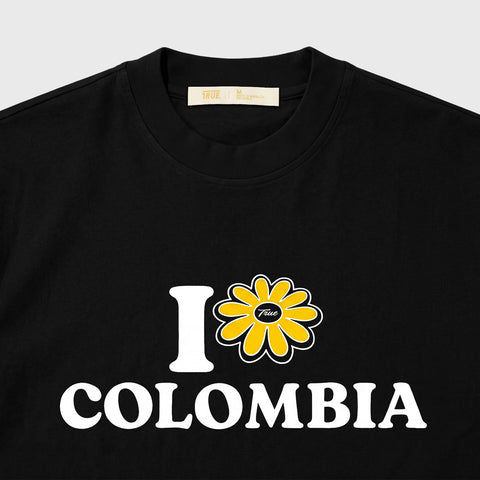 Colombia Boxy T-Shirt - Black