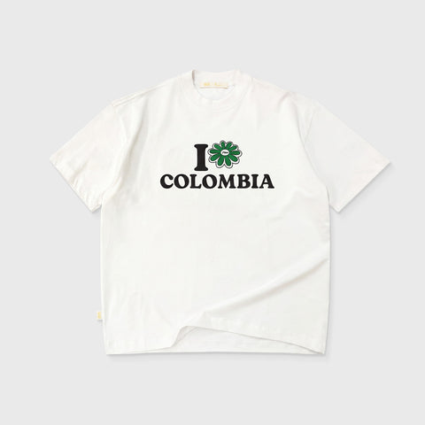 Colombia Boxy T-Shirt - White