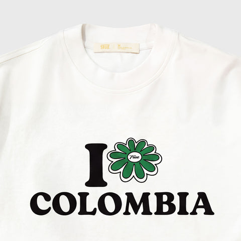 Colombia Boxy T-Shirt - White