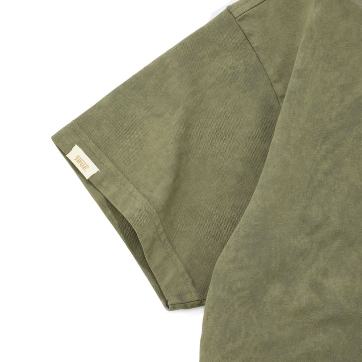 Core Boxy Tee - Military Green