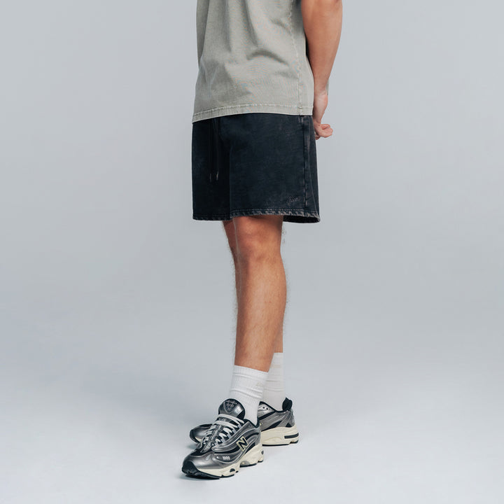 Core Washed Shorts - Dark Grey