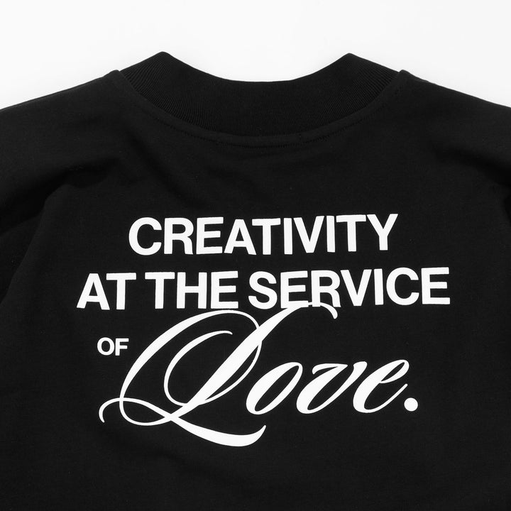 Creative Wide LS T-Shirt - Black