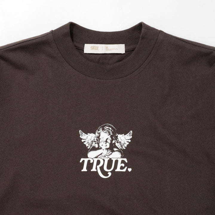 Cupid Oversized T-Shirt - Brown