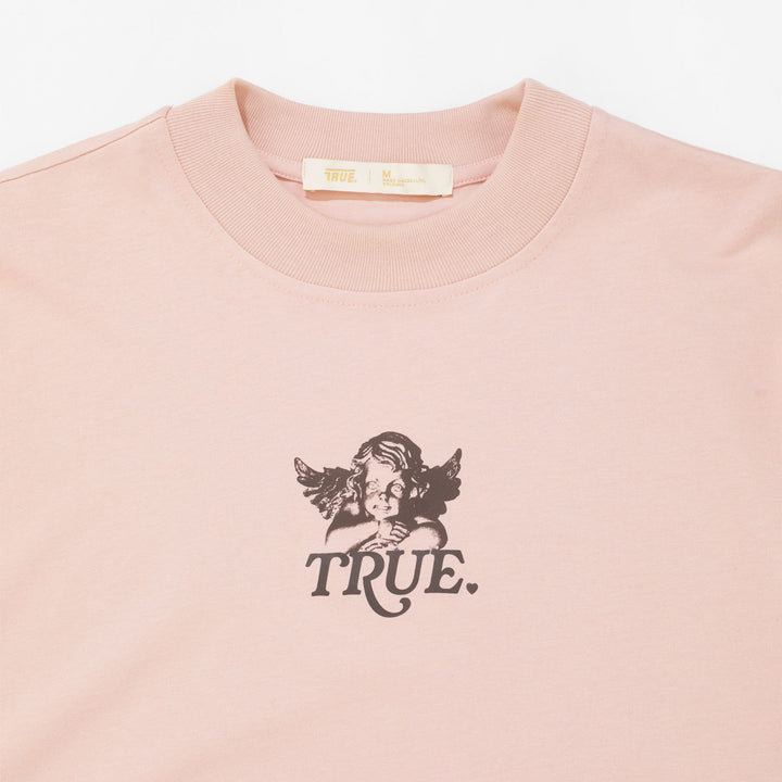 Cupid Oversized T-Shirt - Soft Pink