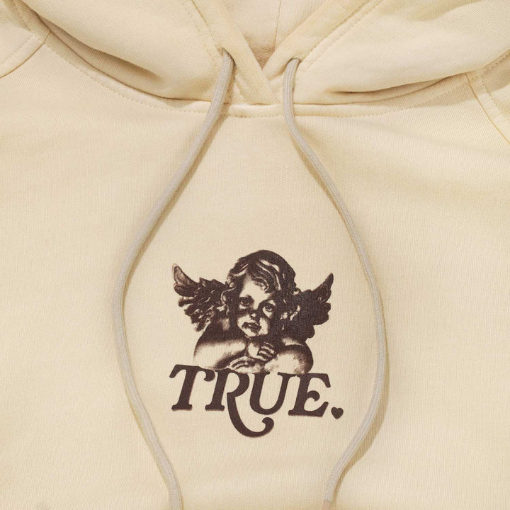 Cupid Box-Fit Hoodie - Sand