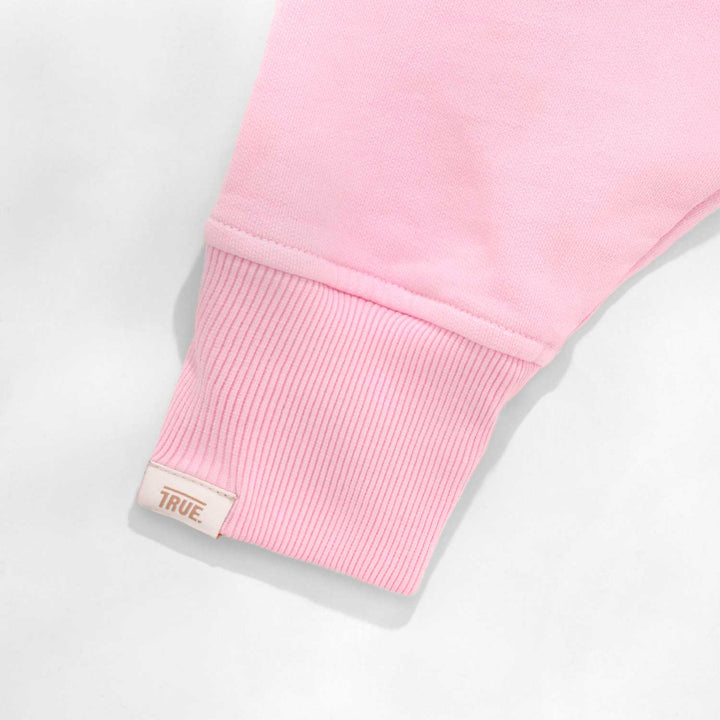 Cupid Box-Fit Hoodie - Soft Pink