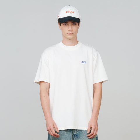 Cursive Logo T-Shirt - Cream