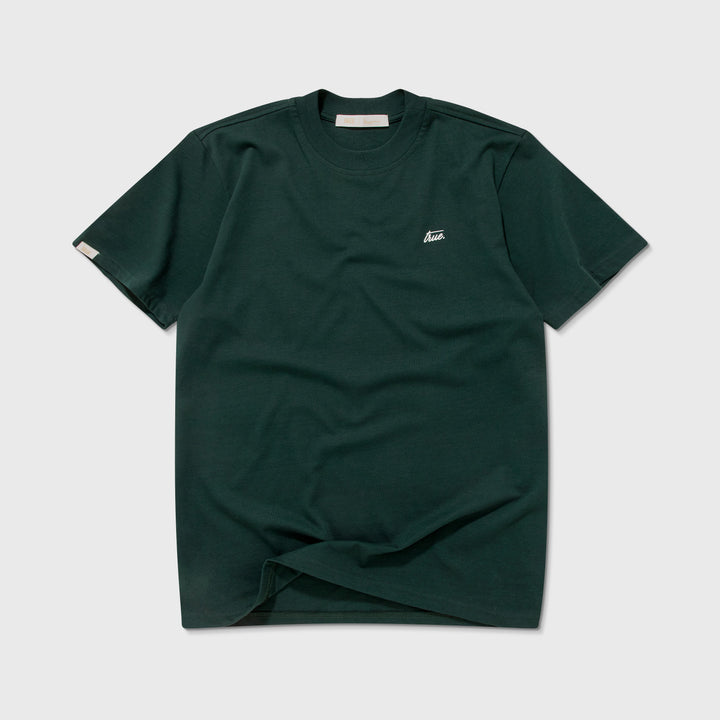 Cursive Logo T-Shirt - Pine Green