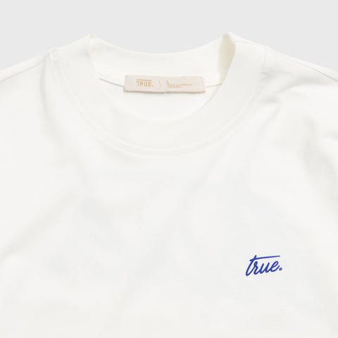 Cursive Logo T-Shirt - Cream