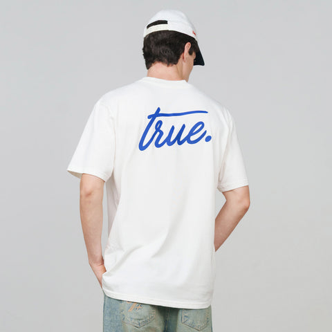 Cursive Logo T-Shirt - Cream