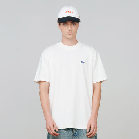 Cursive Logo T-Shirt - Cream
