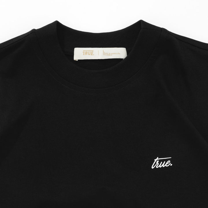 Cursive Logo T-Shirt - Black