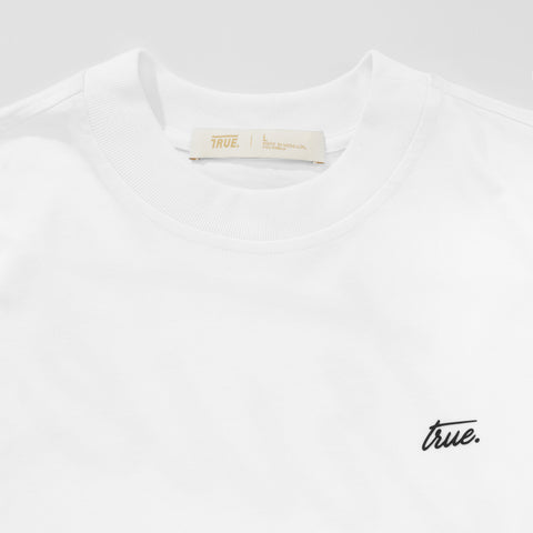 Cursive Logo T-Shirt - White