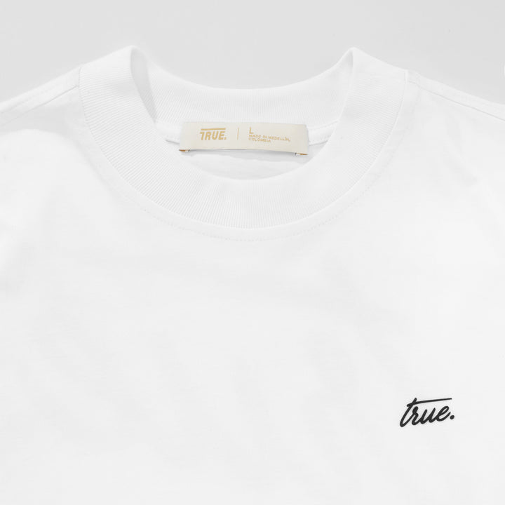 Cursive Logo T-Shirt - White