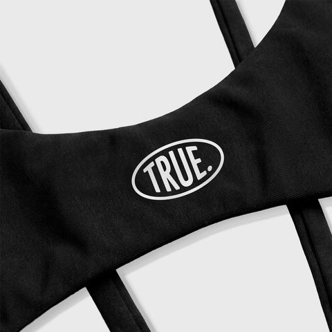 Cut-Out Low Back Bodysuit - Black