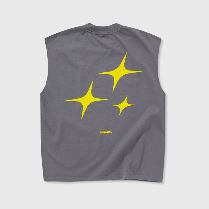 Intuition Sleeveless Tee - Gray
