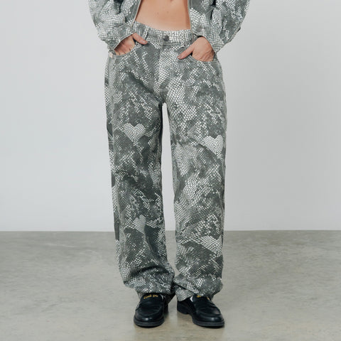 Python Pants - Gray
