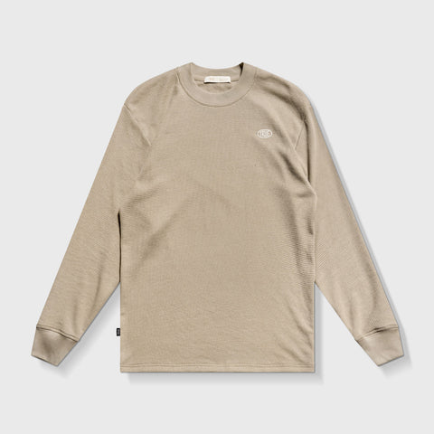 Daily Crewneck LS T-Shirt - Sand