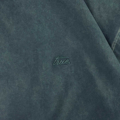 Daily Washed Boxy Tee - Deep Blue