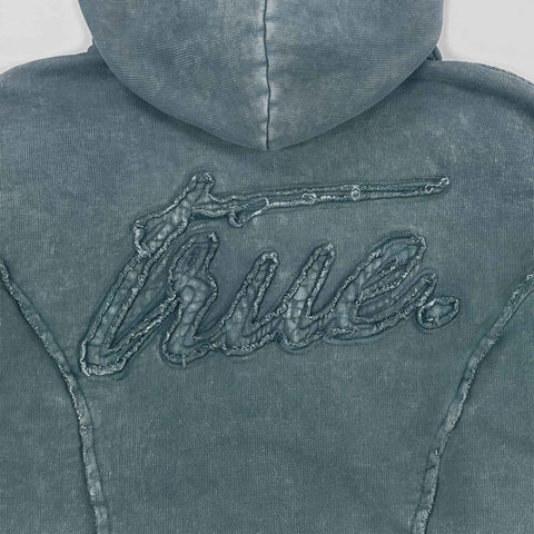 Daily Washed Hoodie - Deep Blue