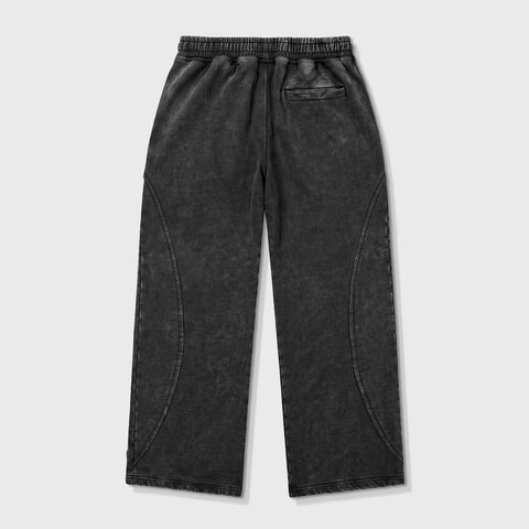Daily Washed Sweatpants - Black