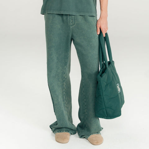 Daily Washed Sweatpants - Pine Green