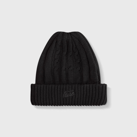 Daily knit Beanie - Black