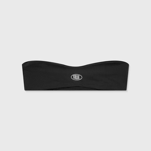 Don't Fake It Bandeau Top - Black