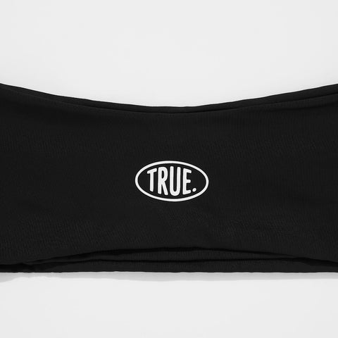 Don't Fake It Bandeau Top - Black