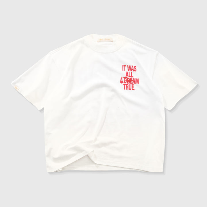 Dreams Boxy Tee - Cream