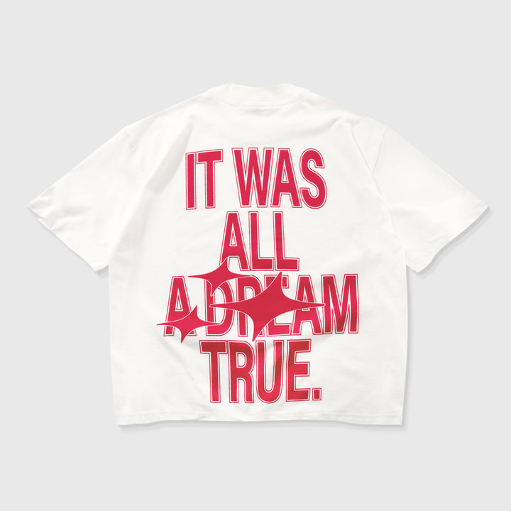 Dreams Boxy Tee - Cream