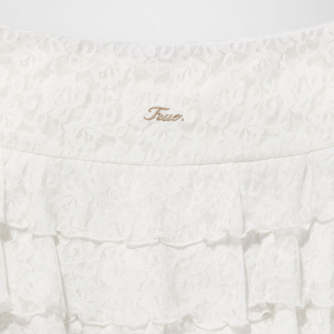 Drift Floral Mini Skirt - Cream