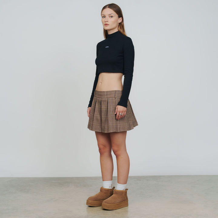 Drift Mini Skirt - Camel