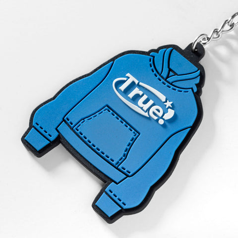 Everyday Hoodie Keychain - Blue
