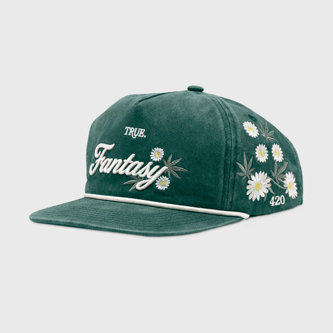Fantasy Golfer Cap - Washed Pine Green