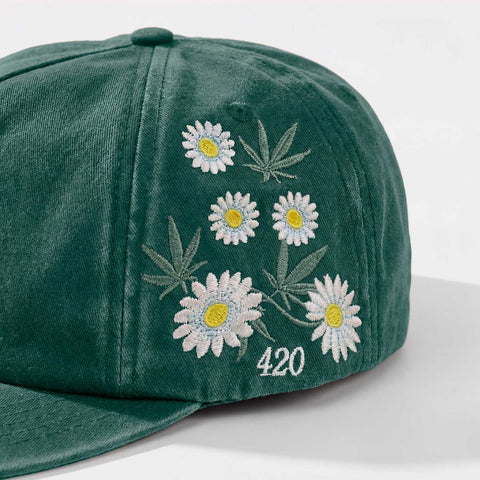 Fantasy Golfer Cap - Washed Pine Green